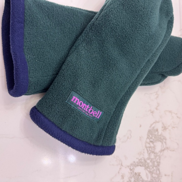 Vintage Mont-Bell Long Fleece Mittens Size  L Ski Gloves - Picture 7 of 8